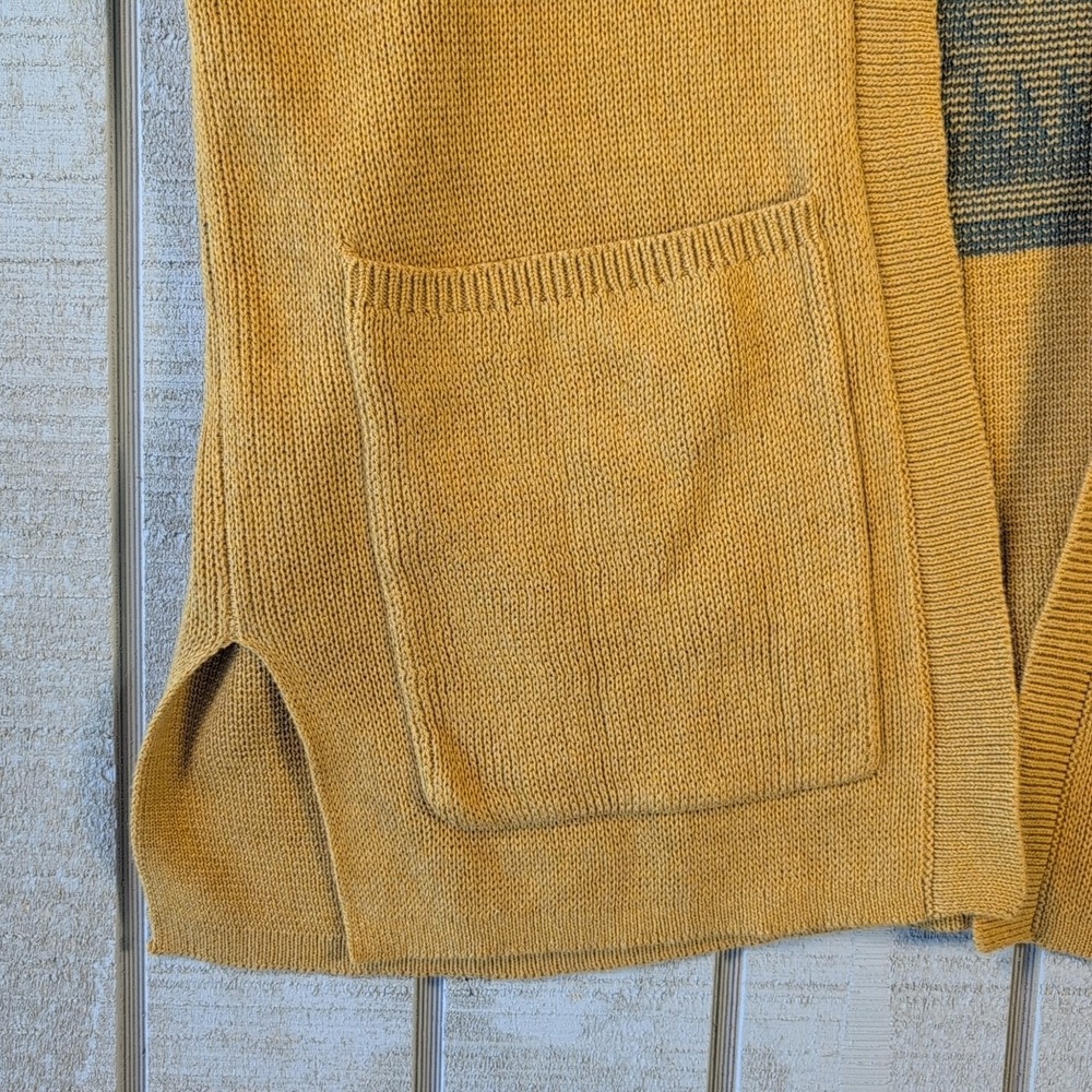Pendleton Chief Aztec Cardigan‎ Jacket Mens S Southwest Tribal Cotton Open Front - Picture 8 of 10